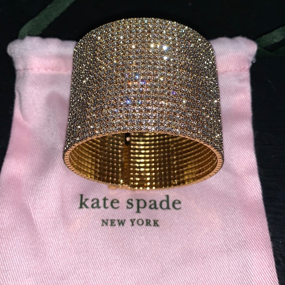 Kate Spade Gold with Diamond Bangle Bracelet